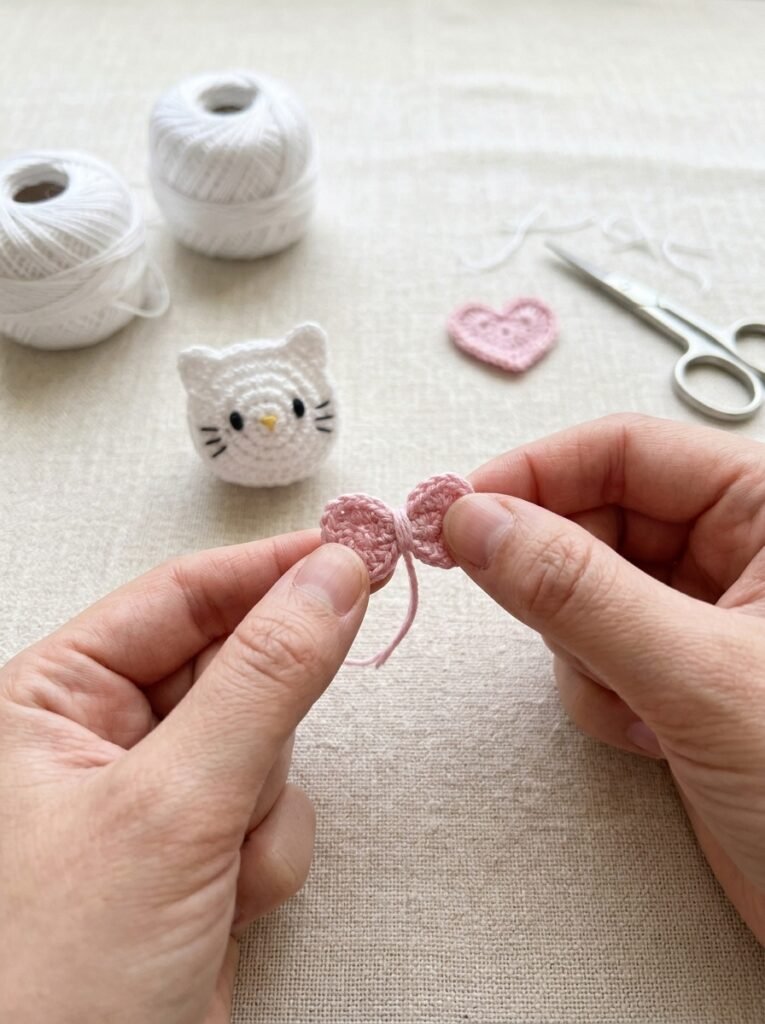 Crochet the Pink Bow