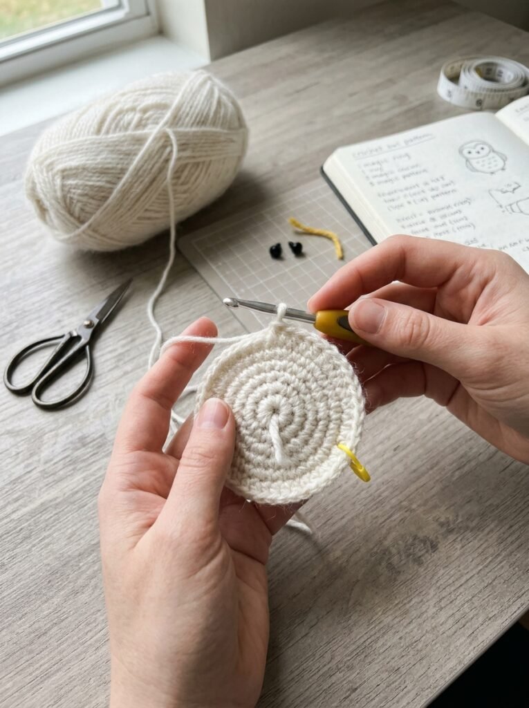 Gather Materials and Crochet the