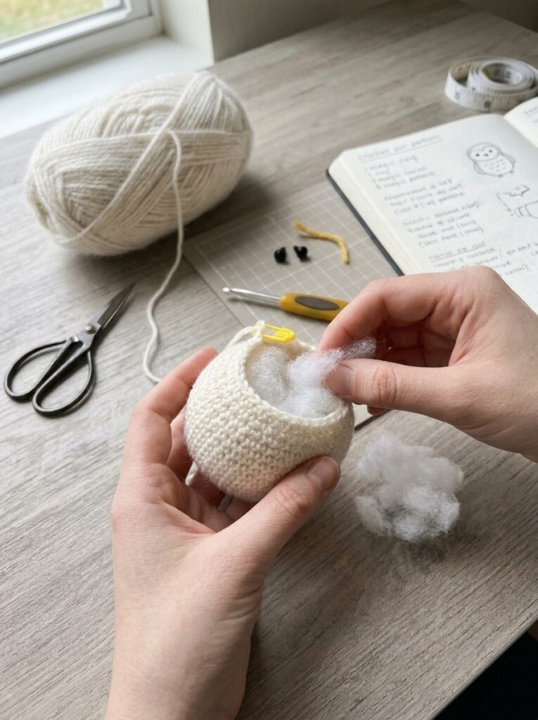 Gather Materials and Crochet the