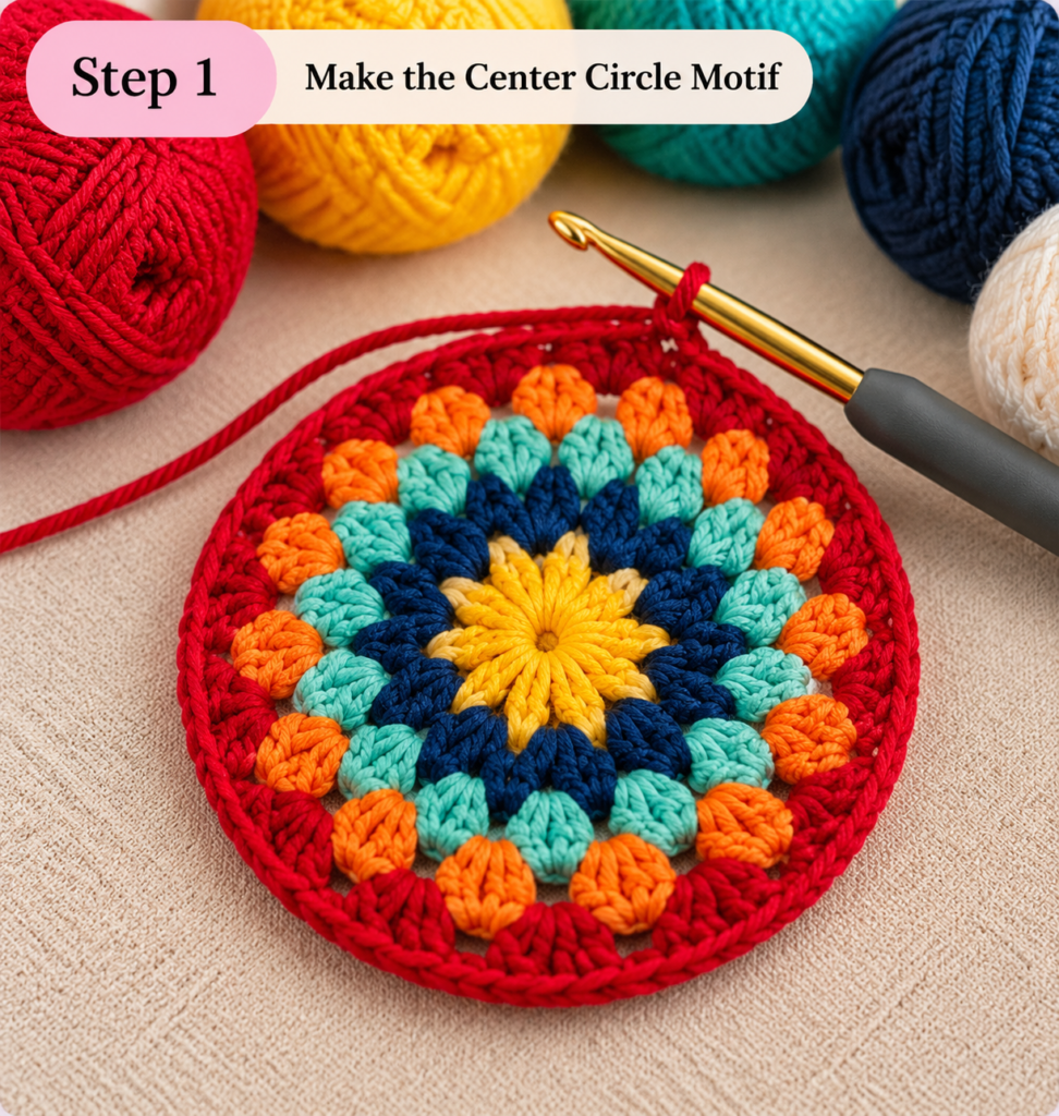 Make the Center Circle Motif