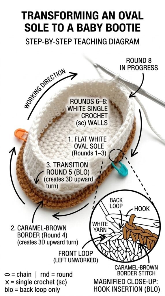 Shape the Rounded Toe